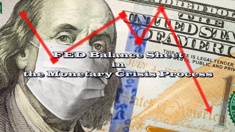FED Balance Sheet in the Monetary Crisis Process